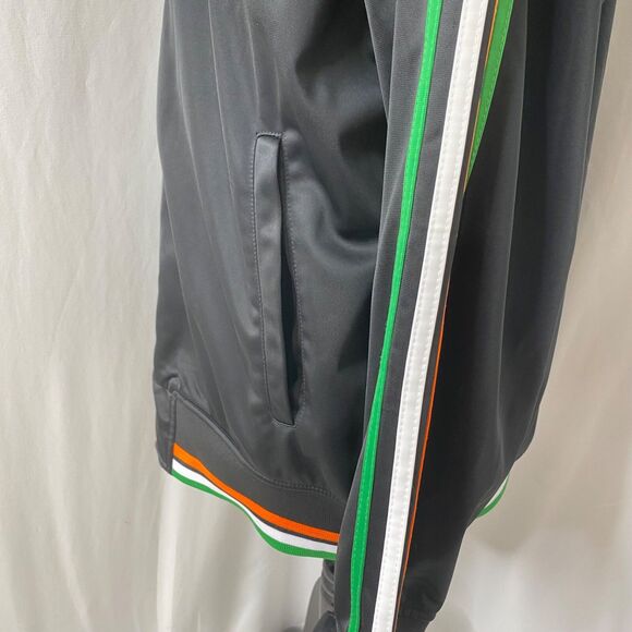 Ghast Ireland Track Jacket Men’s Large Black Full Zip Long Sleeve Athletic - Picture 8 of 13